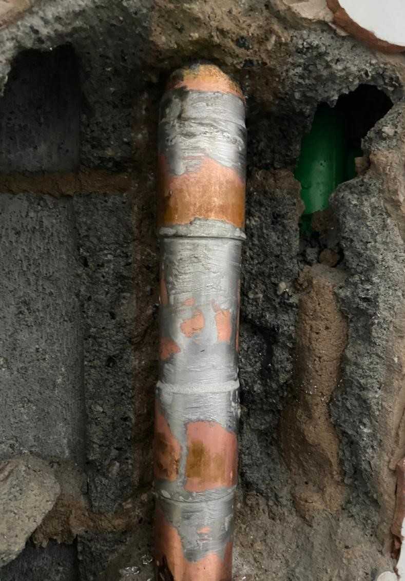 Remoção de Água em Tubulações de Gás
