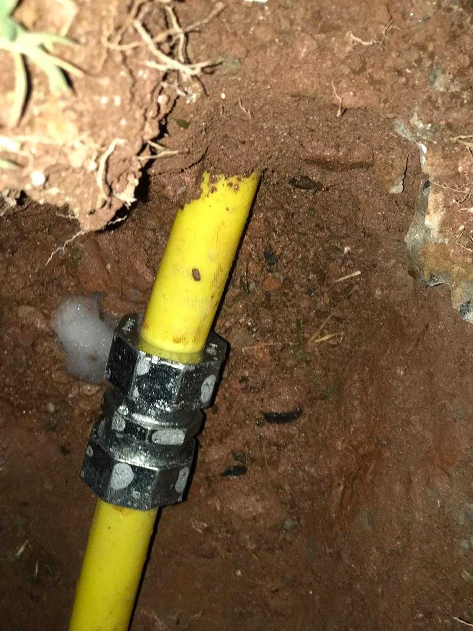 Remoção de Água em Tubulações de Gás