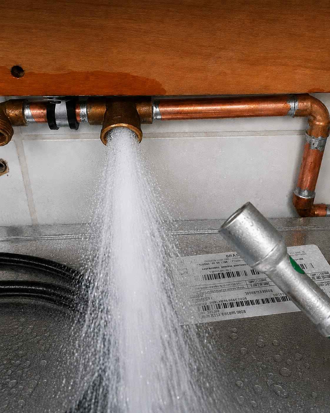Remoção de Água em Tubulações de Gás